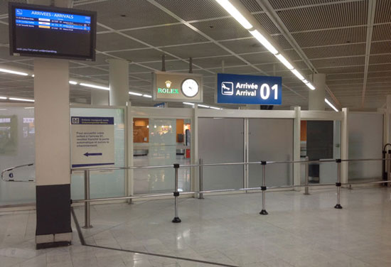 Transfer Paris Orly meeting point 01